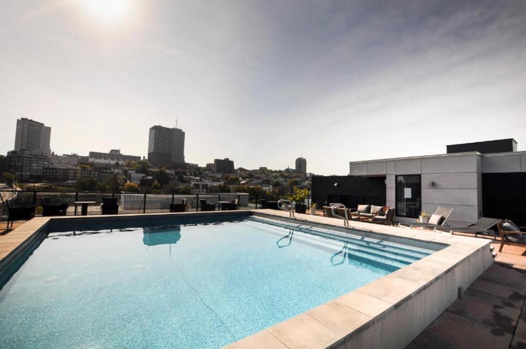 Quebec, Rustique Chic En Ville, Piscine Sur Le Toit Pour 2 A 6 Invites Eksteriør billede