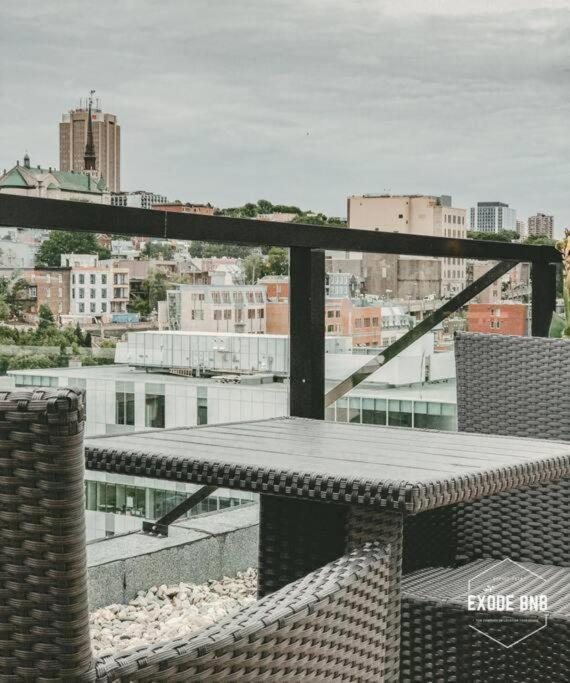 Quebec, Rustique Chic En Ville, Piscine Sur Le Toit Pour 2 A 6 Invites Eksteriør billede